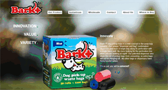 Desktop Screenshot of barkplusbags.com